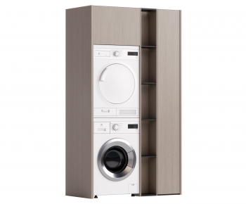 Modern Laundry Cabinet-ID:469422102