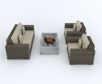 New Chinese Style Outdoor Sofa-ID:830791054