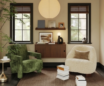 Modern Single Sofa-ID:694387919