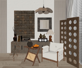 Modern Single Sofa-ID:339045054