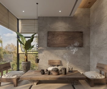 Wabi-sabi Style Tea House-ID:367081248