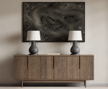 Wabi-sabi Style Side Cabinet-ID:950366977