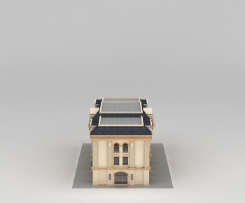 European Style Appearance Of Commercial Building-ID:135133036