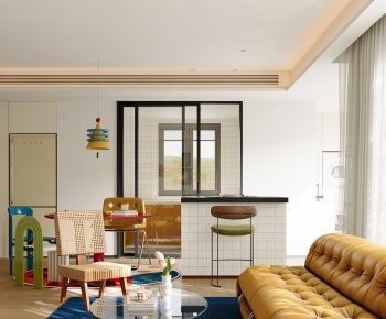 Modern A Living Room-ID:923777106