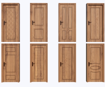 Simple European Style Single Door-ID:611527921