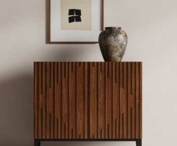 Wabi-sabi Style Side Cabinet-ID:522562982