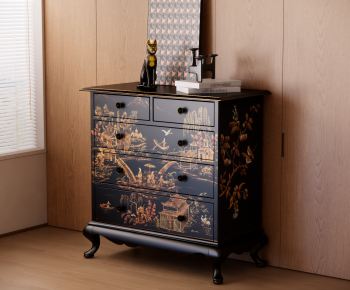 New Classical Style Side Cabinet-ID:899244078