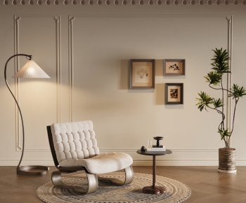 French Style Lounge Chair-ID:131934881