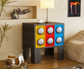 Modern Bedside Cupboard-ID:349802975