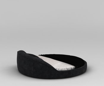 Modern Round Bed-ID:191375973