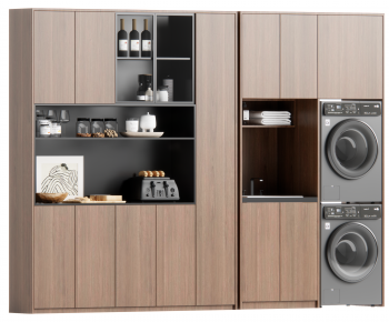 Modern Laundry Cabinet-ID:588602079