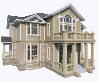 European Style Detached Villa-ID:853832961