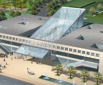 Modern Appearance Of Commercial Building-ID:961621058