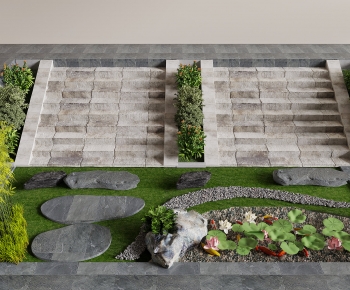 New Chinese Style Garden-ID:506613022