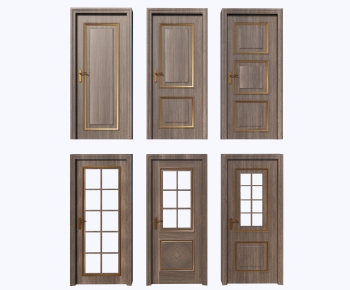 New Chinese Style Single Door-ID:571188937