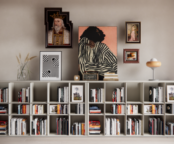 Modern Bookshelf-ID:348459018