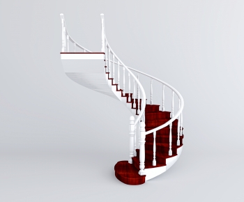 Simple European Style Rotating Staircase-ID:574192057