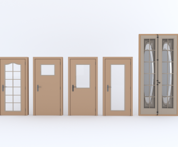 Modern Single Door-ID:374920448