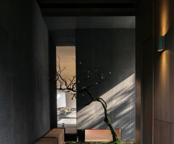 Wabi-sabi Style Hallway-ID:413169915