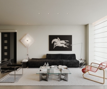 Modern A Living Room-ID:104617122