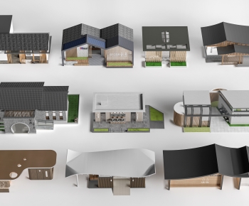 New Chinese Style Public Building-ID:783779621