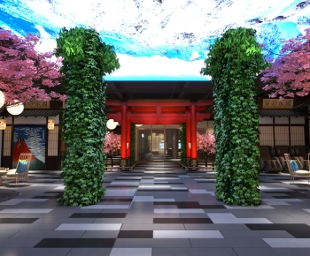 New Chinese Style Bath Center-ID:579345948