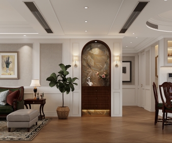 American Style A Living Room-ID:420974975
