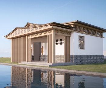 New Chinese Style Public Building-ID:454509971