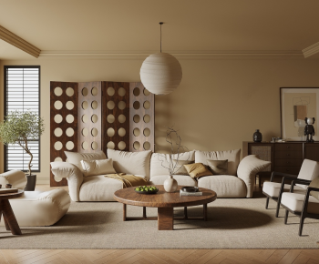 Modern A Living Room-ID:992309094