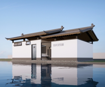 New Chinese Style Public Building-ID:710730646