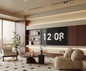 Modern A Living Room-ID:849499767