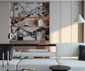 Modern A Living Room-ID:864805949