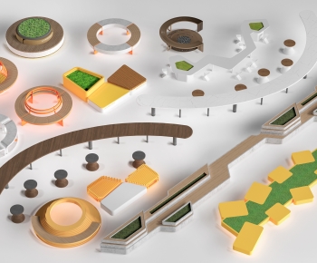 Modern Communal Chair-ID:768306023