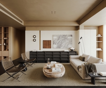 Modern A Living Room-ID:381903896