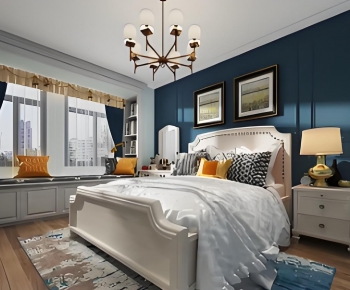 American Style Bedroom-ID:757792003