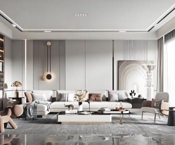 Modern A Living Room-ID:216312898