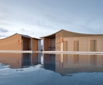 New Chinese Style Public Building-ID:488291989