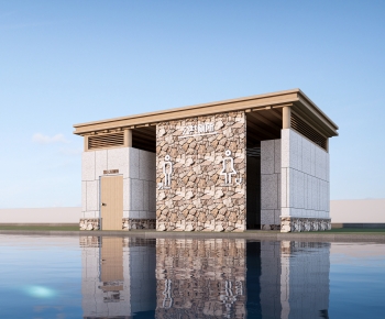 New Chinese Style Public Building-ID:185195923