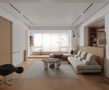 Modern A Living Room-ID:750346903