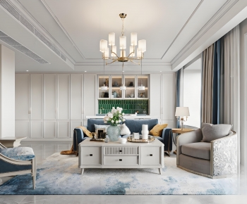 American Style A Living Room-ID:846049076