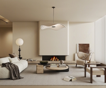 Modern A Living Room-ID:643054969