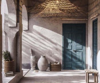 Wabi-sabi Style Courtyard/landscape-ID:318548926