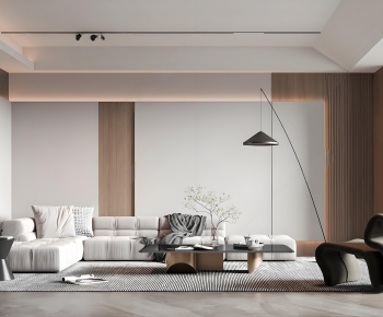 Modern A Living Room-ID:699122916