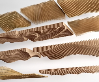 Modern Suspended Ceiling-ID:665395981