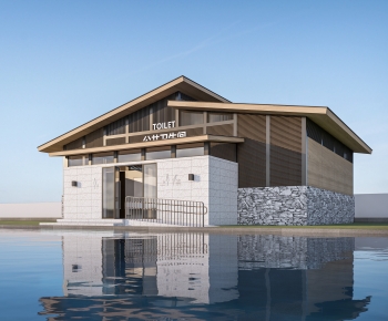 New Chinese Style Public Building-ID:791450989