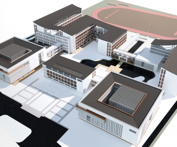 Modern Architectural Bird's-eye View Planning-ID:798831947