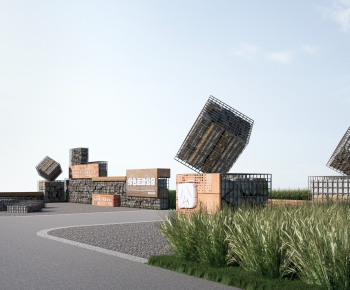 Modern Landscape Wall-ID:541825062