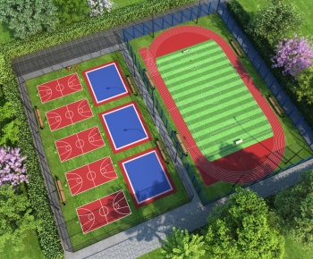 Modern Outdoor Sports Stadium-ID:864433053