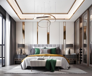 Modern Bedroom-ID:393076908