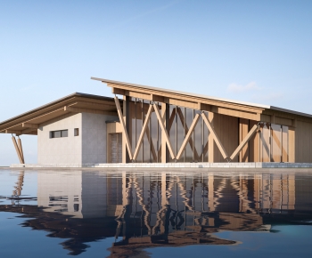 Modern Public Building-ID:150966887